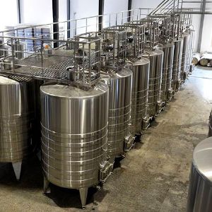 葡萄酒梯形發酵罐
